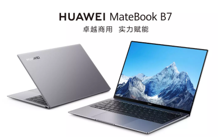 HUAWEI MateBook B7-410 (i7-1165G7/16GB/512G SSD/华为分享/13.9英寸/3K全面屏/十点触摸/指纹电源/三年质保）